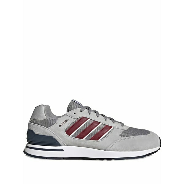 アディダス メンズ スニーカー シューズ Run 80s striped sneakers Grey