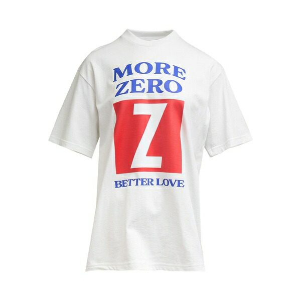 うしろ押し名取り草 レディース プルオーバー トップス Graphic-print t-shirt White