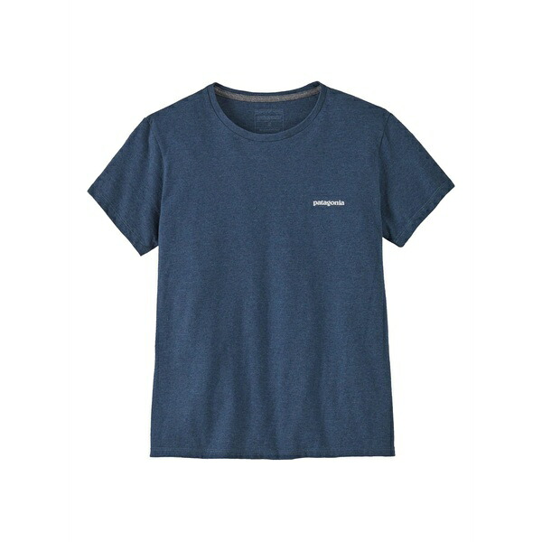 パタゴニア レディース ティーシャツ トップス P-6 t-shirt  Blue