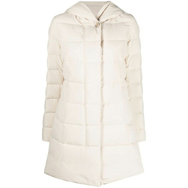 羊毛 金持ち レディース 厚地の外套 アウター Prescott hooded down parka Neutrals