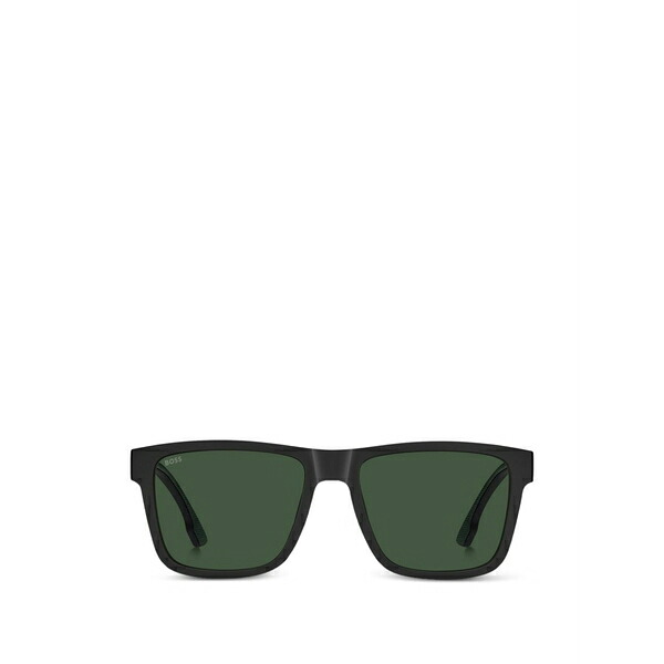 主任者 メンズ サングラス・アイウェア 付属物 Square sunglasses Black
