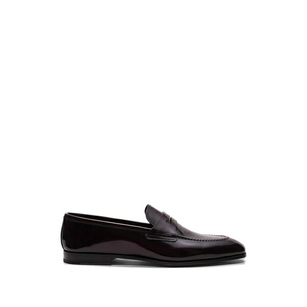 教会堂 メンズ スリッポン・ローファー シューズ Maesteg loafers Red