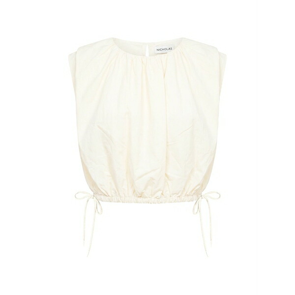 ニコラスカークウッド レディース ティーシャツ トップス Aila sleeveless crop top Neutrals