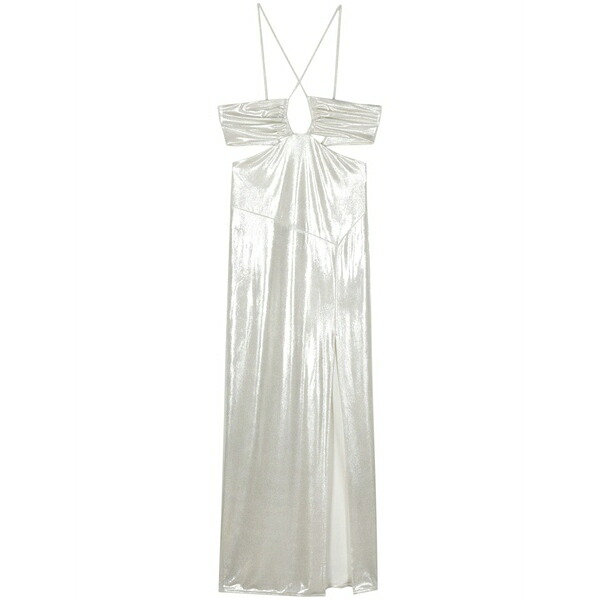 パトリツィア ペペ レディース 衣装 トップス Laminated MIDI dress White