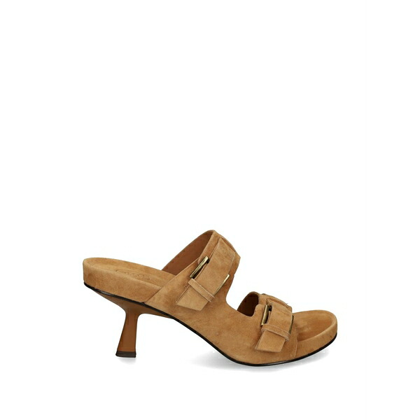 木灰 レディース サンダル シューズ Jakarta buckle-fastening sandals Brown