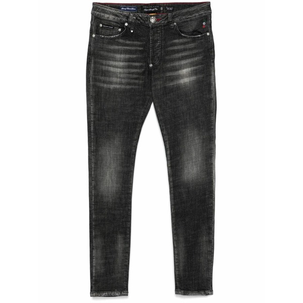 フィリップ飾り気の無い メンズ ジーンズズボン下 ボトムス Racing club jeans Black
