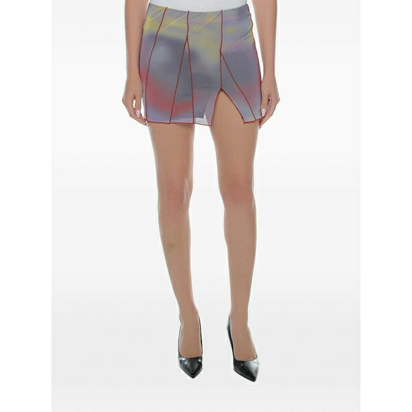 スビ レディース スコート ボトムス Refract euphoria mini skirt Purple
