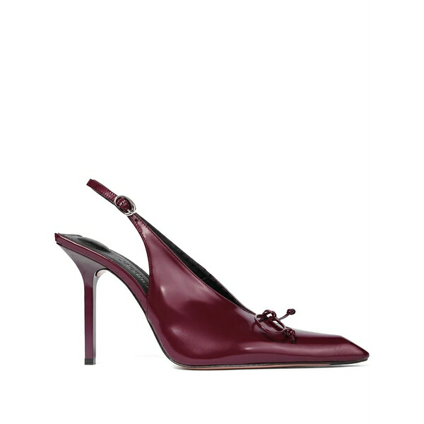 ジャクエムス レディース パンプス シューズ 100粍 cubisto bow-slingback pumps Red