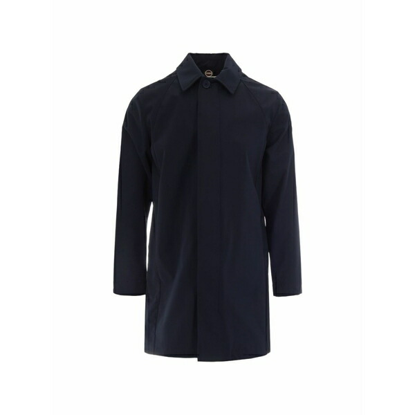 コルマール メンズ 厚地の外套 アウター Concealed-fastening jacket Blue