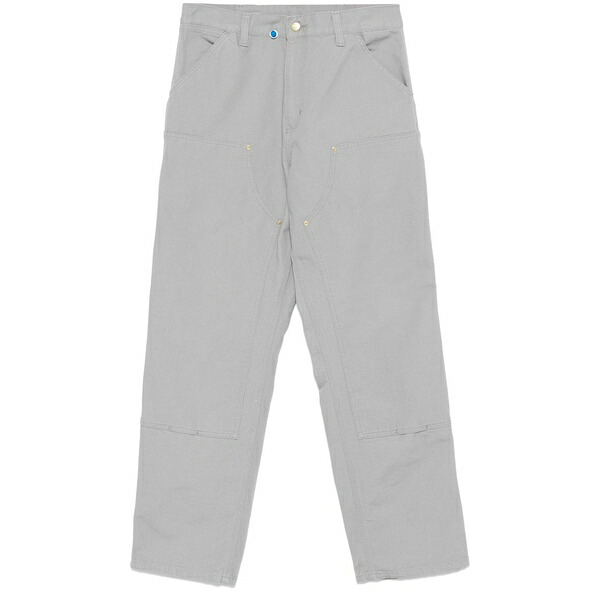 鉄道車両ハート形 メンズ 心地好いズボン下 ボトムス Double knee trousers Grey