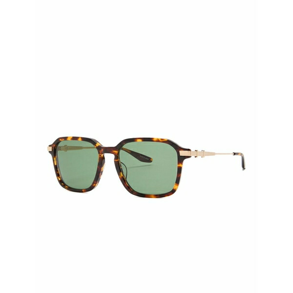 バートンペレイラ メンズ サングラス・アイウェア 付属物 Square-frame sunglasses Brown