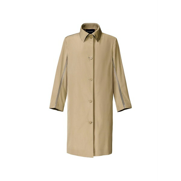 ファビアナ フィリッピ レディース 厚地の外套 アウター Piped coat Neutrals