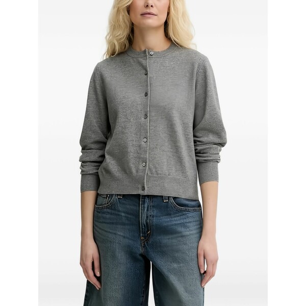 リーヴァイズジーンズ レディース ジレー アウター Buttoned cardigan Grey