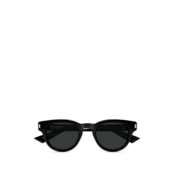 サンローラン アイウェア メンズ サングラス・アイウェア 佩び物 Round-frame sunglasses Black