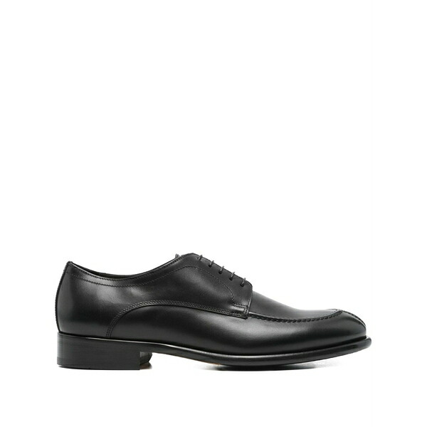 ドンカルズ メンズ 御召しものシューズ シューズ Leather lace-up shoes Black