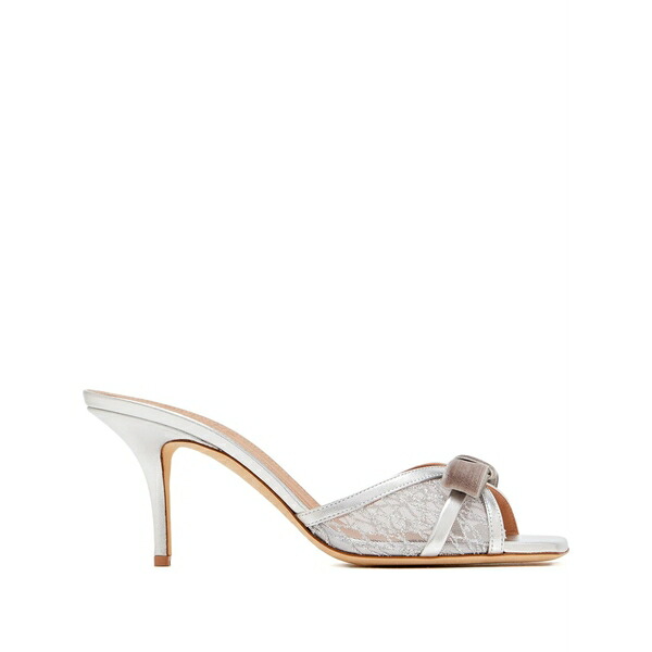 マローンスリアーズ レディース サンダル シューズ Malone bow lace sandals Silver