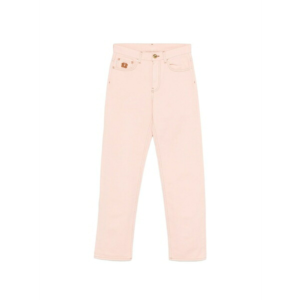 ブレイズ ミラノ レディース ジーンズズボン下 ボトムス Emblem straight jeans Pink