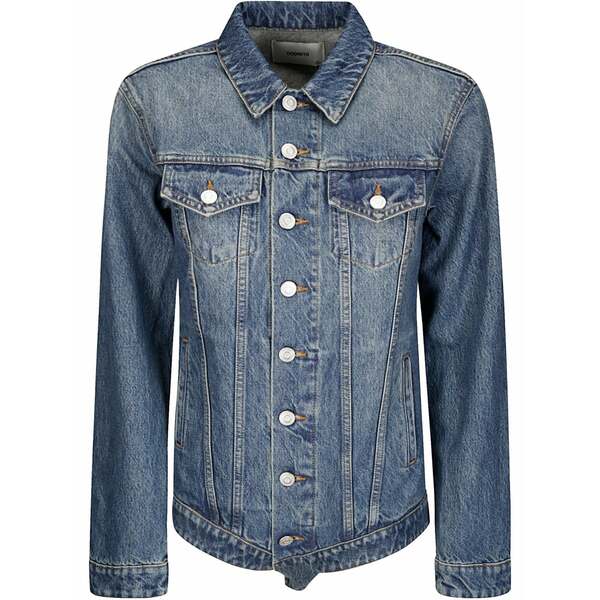 コペルニ レディース 上衣＆上衣 アウター Cotton denim jacket  Blue