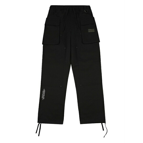ビリオネアボーイズクラブ メンズ カジュアルパンツ ボトムス Drawstring pants Black｜asty