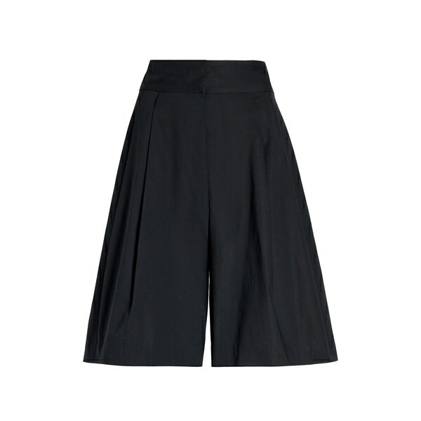 プロエンザ スクーラー 白いこと 付け紙 レディース 心地よいズボン下 ボトムス Clio pleated shorts Black