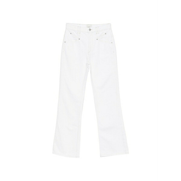 イザ呼びりん マラン レディース ジーンズズボン下 ボトムス Belvia jeans White