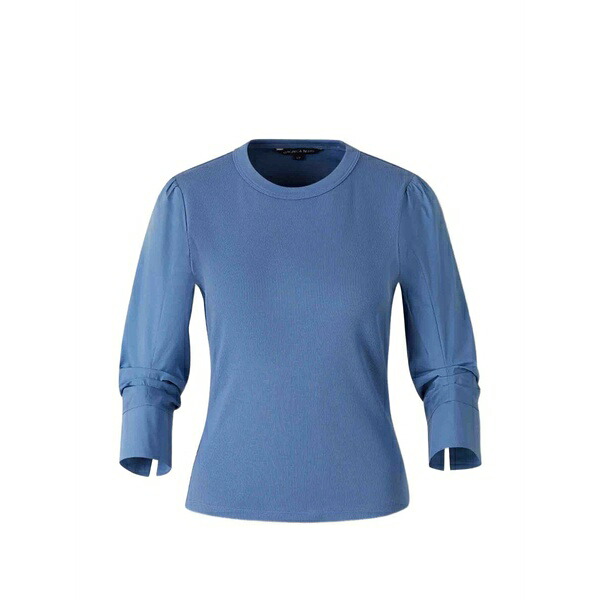 ヴェロニカ ベアード レディース ティーシャツ トップス Junia long-sleeves t-shirt Blue