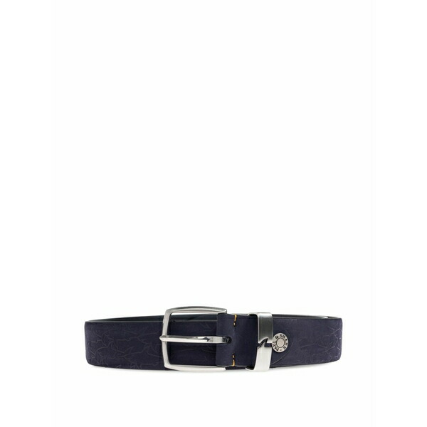 ポールアンドシャーク メンズ 胴締め 佩び物 Leather belt Blue