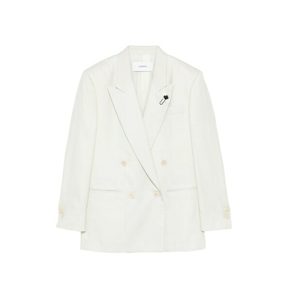 ラルディーニ レディース 上衣＆上衣 アウター Double-breasted jacket Neutrals