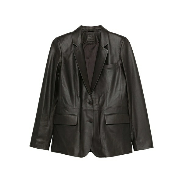 デサ1972 レディース 上衣＆上衣 アウター Notched-lapel pocket jacket Brown