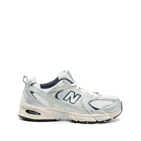 ニュー平衡にする メンズ スニーカー シューズ 530 logo-patch sneakers Grey