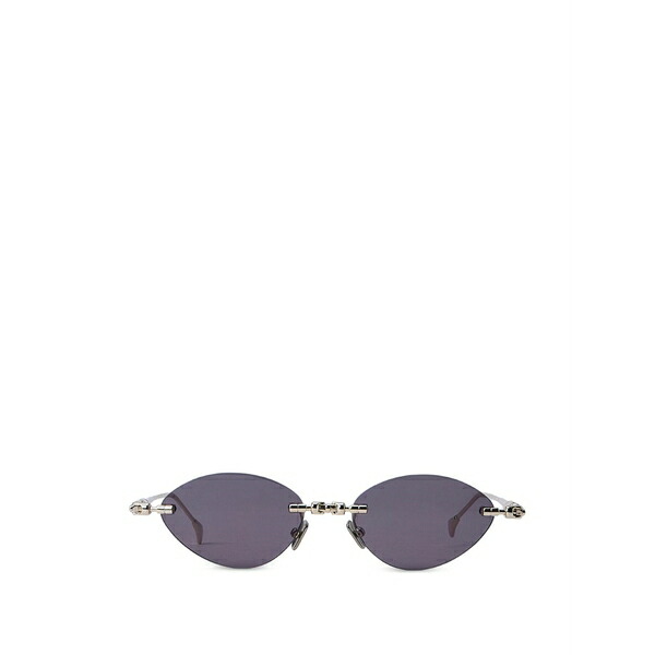 クボラウム メンズ サングラス・アイウェア 付属物 Oval-frame sunglasses Gold