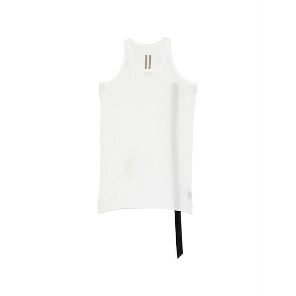 リックオウエンス メンズ ティーシャツ トップス Loose tank White