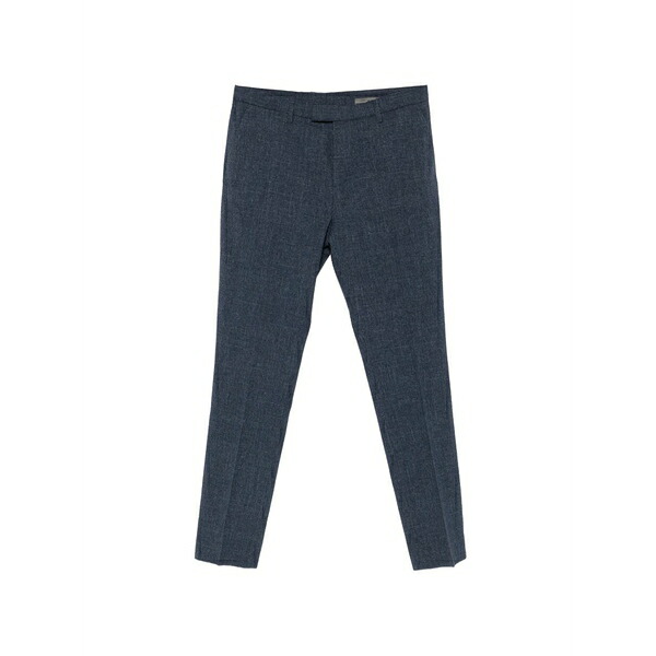 ジョンバルベイトス メンズ 心地好いズボン下 ボトムス Check-pattern trousers Blue