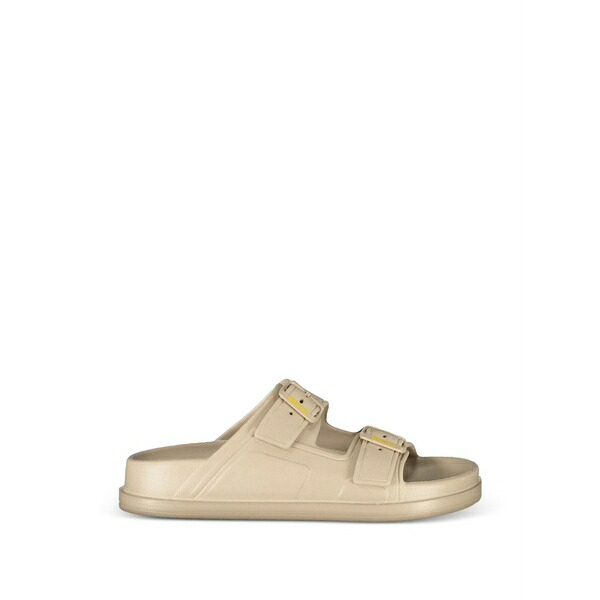 ブラウアー レディース サンダル シューズ Buckled flat sandals Neutrals