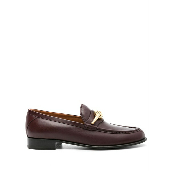 ヴァレンティノ ガラヴァーニ レディース スリッポン・ローファー シューズ Vlogo moon leather loafers Red｜asty