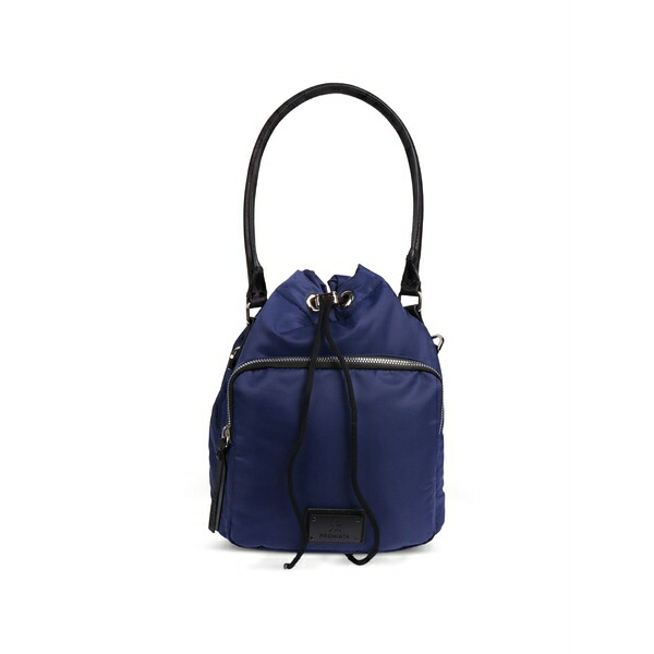 プレミアータ レディース ショルダーバッグ 御徒面子 Mia drawstring shoulder bag Blue