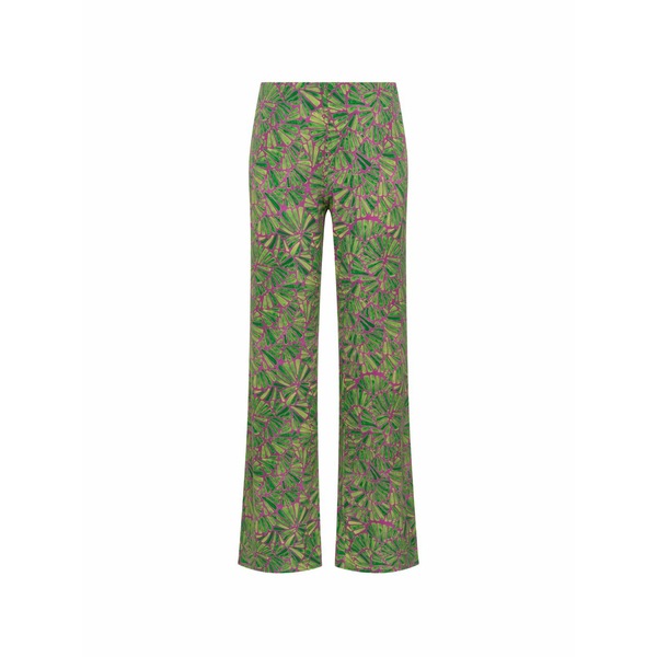 マリパルミ レディース 心地よいズボン下 ボトムス Pantalone shell trousers Green