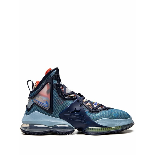 ナイキ メンズ スニーカー シューズ Lebron 19 "fast food" sneakers Blue|asty