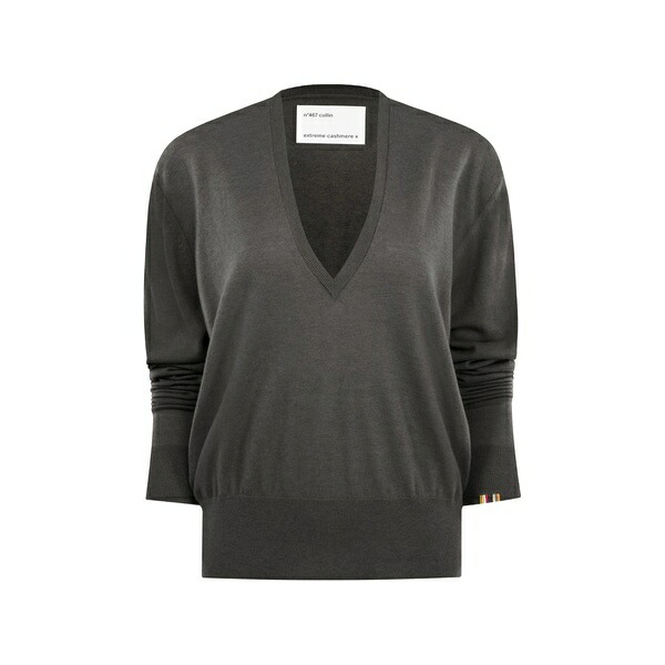エクストリームカシミア メンズ 編み物\u0026スウェーター アウター Collin v-neck sweater Brown