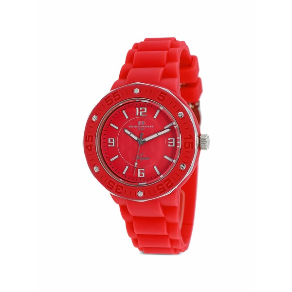オーシャナット レディース ウオッチ 付属物 Acqua 42粍 watch Red