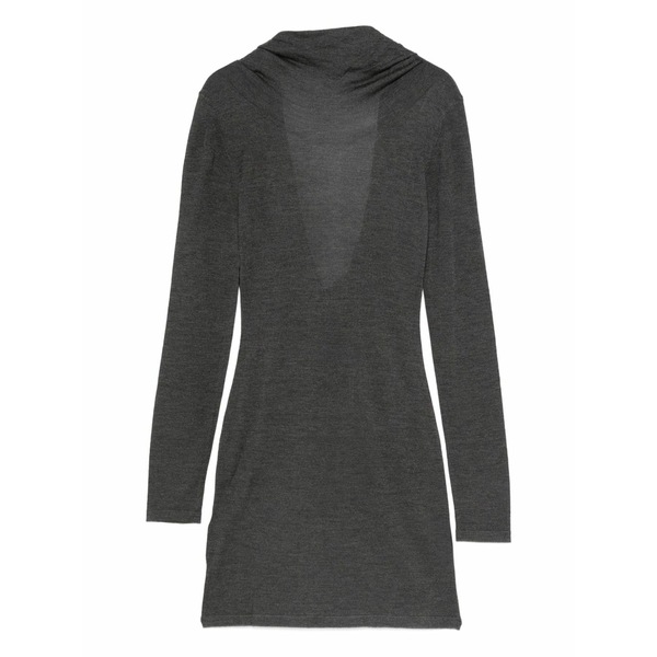 アヤ ムーサ レディース 衣裳 トップス Long-sleeve mini dress Grey