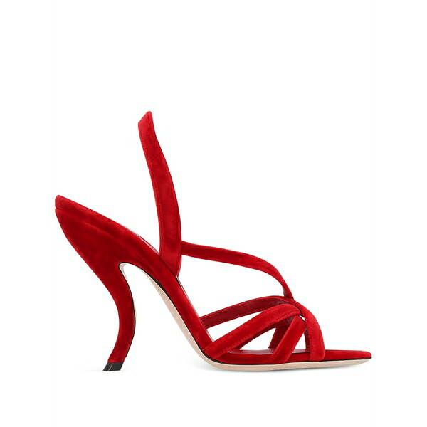 ヴァレンティノ ガラヴァーニ レディース サンダル シューズ 105粍 fetishique velvet sandals Red