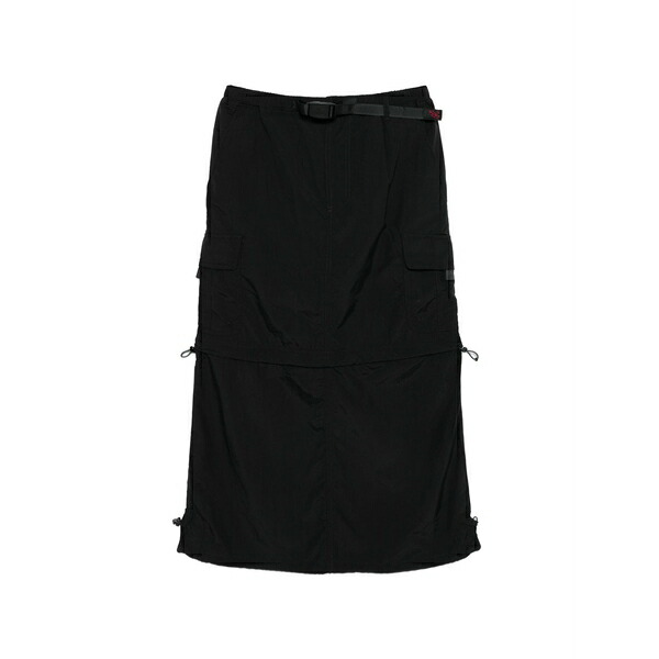 グラミチ レディース スコート ボトムス Belt pocket skirt Black