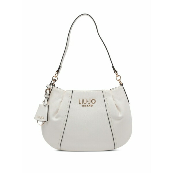 リュージョー レディース ショルダーバッグ 御徒面子 Logo shoulder bag White