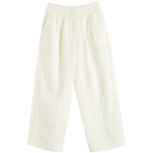 チンティアンドパーカー レディース カジュアルパンツ ボトムス Pleat-detail trousers Neutrals|asty