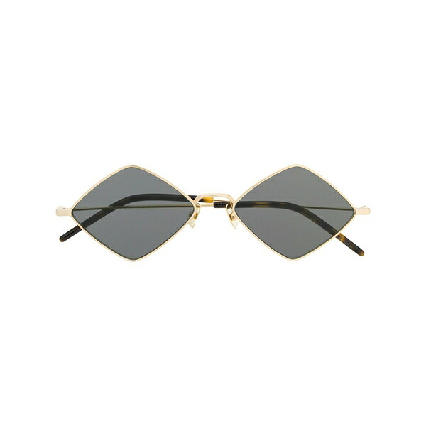 サンローラン アイウェア レディース 黒眼鏡＆アイウェア 佩び物 Diamond-shape frame sunglasses Black