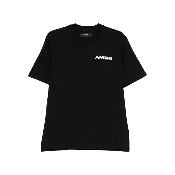 アミリ メンズ ティーシャツ トップス Sport logo t-shirt Black