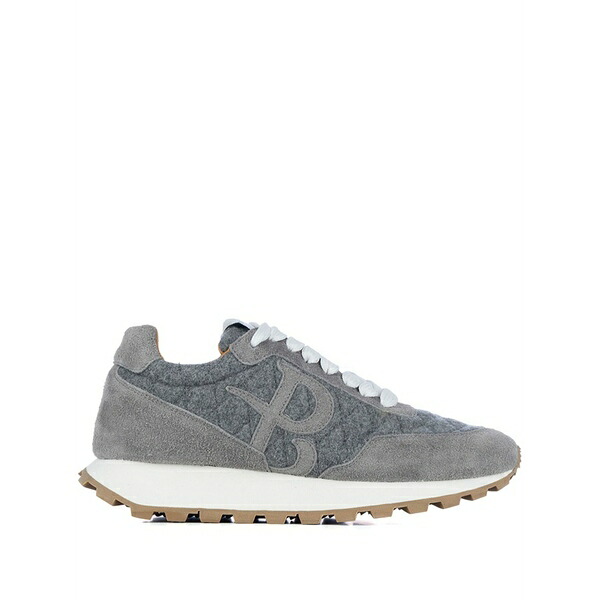 バランタイン レディース スニーカー シューズ B-logo lace-up sneakers Grey