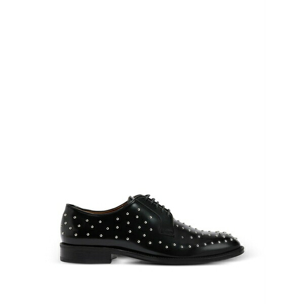 ジュゼッペザノッティ メンズ 御召しものシューズ シューズ Metal dots derby shoes Black