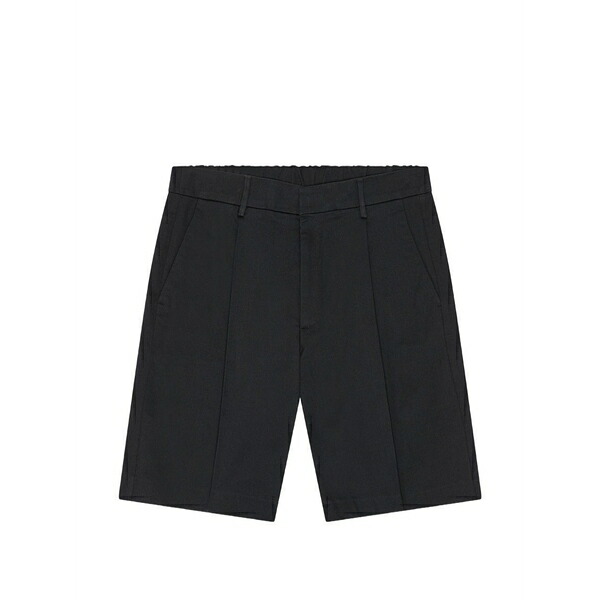 エヌエヌ77 メンズ 心地好いズボン下 ボトムス Panelled shorts Black